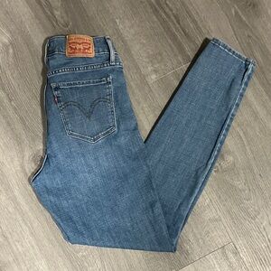Levi's Light Blue Skinny Jeans